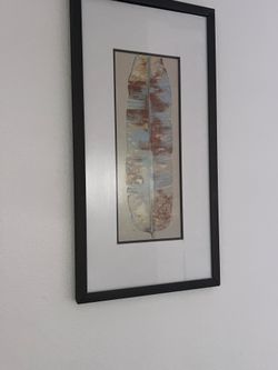 Feather wall decor