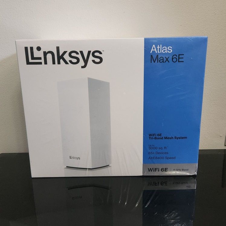 Linksys Atlas Max 6E WiFi 6 Router Mesh