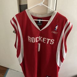 Reebok Tracy McGrady Rockets Jersey 