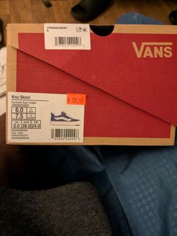 Brand new vans size 6 boys