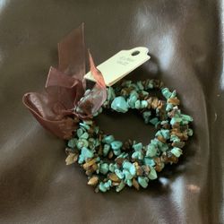 Boho Turquoise Stretch Bracelet 