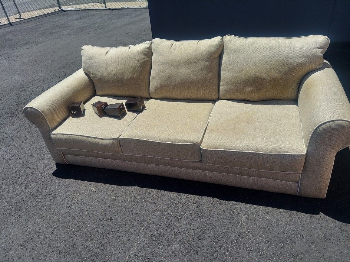 Tan Sofa