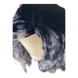 Synthetic cosplay 16” high density natural black