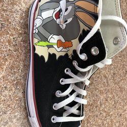  Converse, bugs, bunny, high, top Sz10 80 Years 