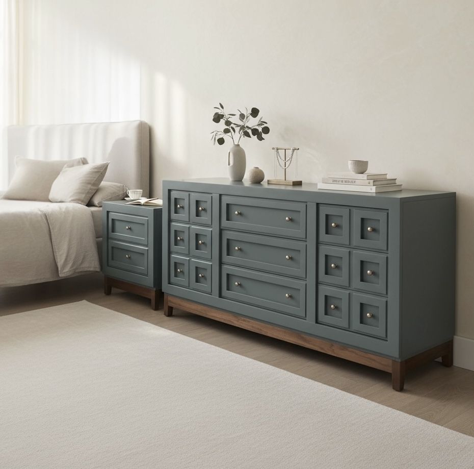 Thomasville Dresser and nightstand Set