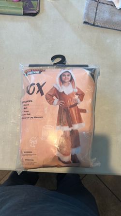 Fox Costume size L 10-12