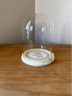 Bath & Body Works glass and marble candle holder