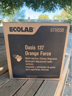 Ecolab Orange force degreaser 2.5g