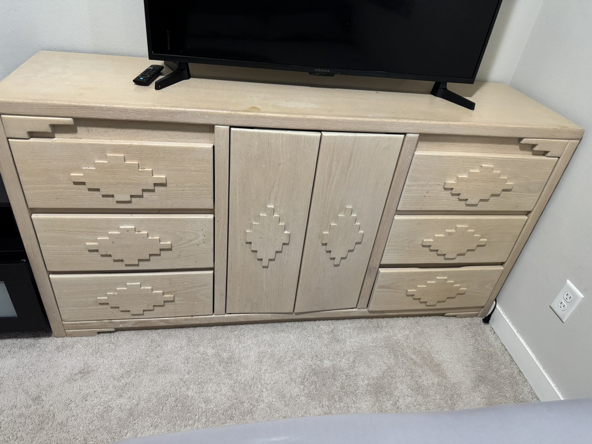 Solid Wood Dresser