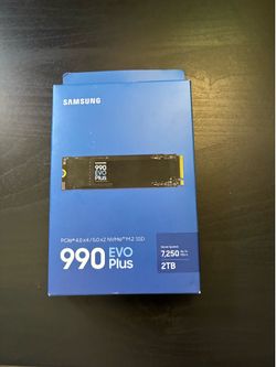 Samsung 990 EVO Plus 2TB PCIe 4.0 NVMe SSD - Brand New Sealed