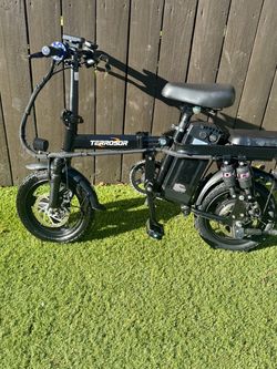 Electric Bike  48v top speed 25 mph.