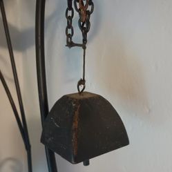 Cow Bell Antique Copper With Chain