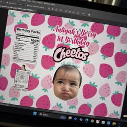 Strawberry Themed Party Favors 