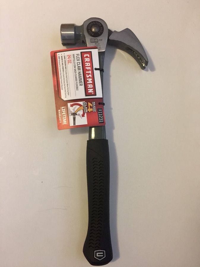 Craftsman 24 Oz. Flex Claw Hammer New for Sale in Santa Ana CA