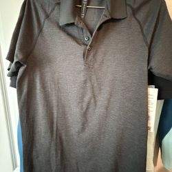Men’s Lululemon Metal Vent Polo Small 