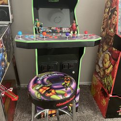 Arcade1Up Turtles in Time Arcade Machine