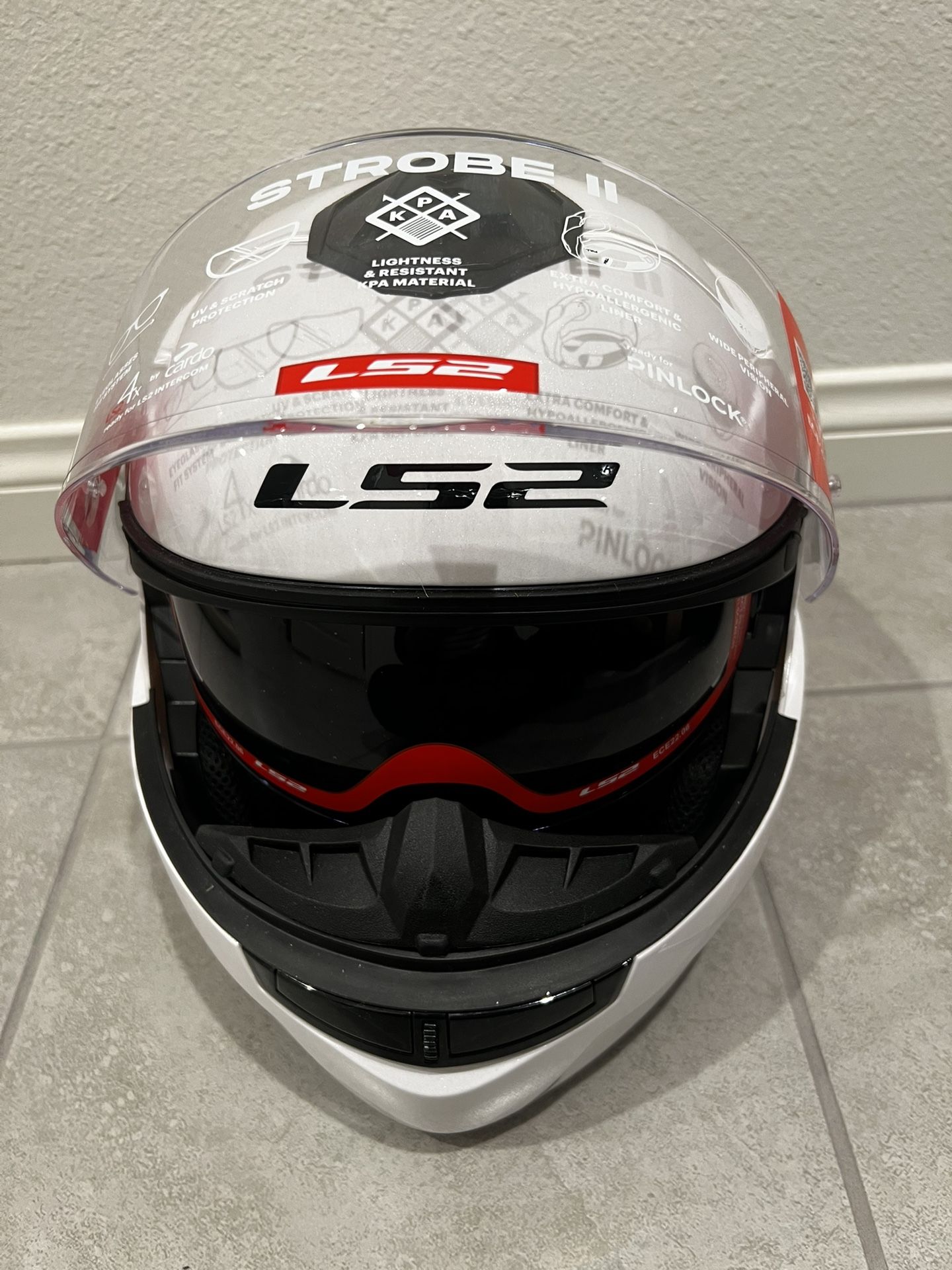 Motorcycle Helmet Size Small Dual Visors Tinted Visor New Dot 