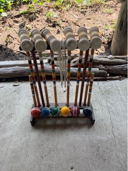 Croquet set