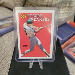 Mark McGwire Topps  Record Breakers Baseball Card/taking Offers 