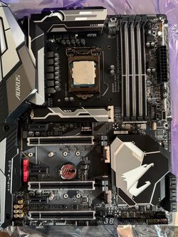 Aorus Z370 gaming 7 motherboard & Intel i7 8700k