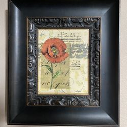 Visser Enterprises Framed Art Wall Decor (Set of Two) 24”x21”