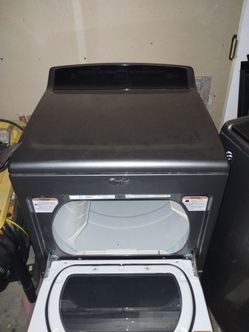 Whirlpool Front-Load Dryer – Dark Chrome