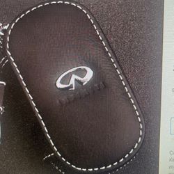 Leather INFINITI Black Key Cover