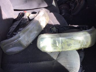 Silverado headlights and grille