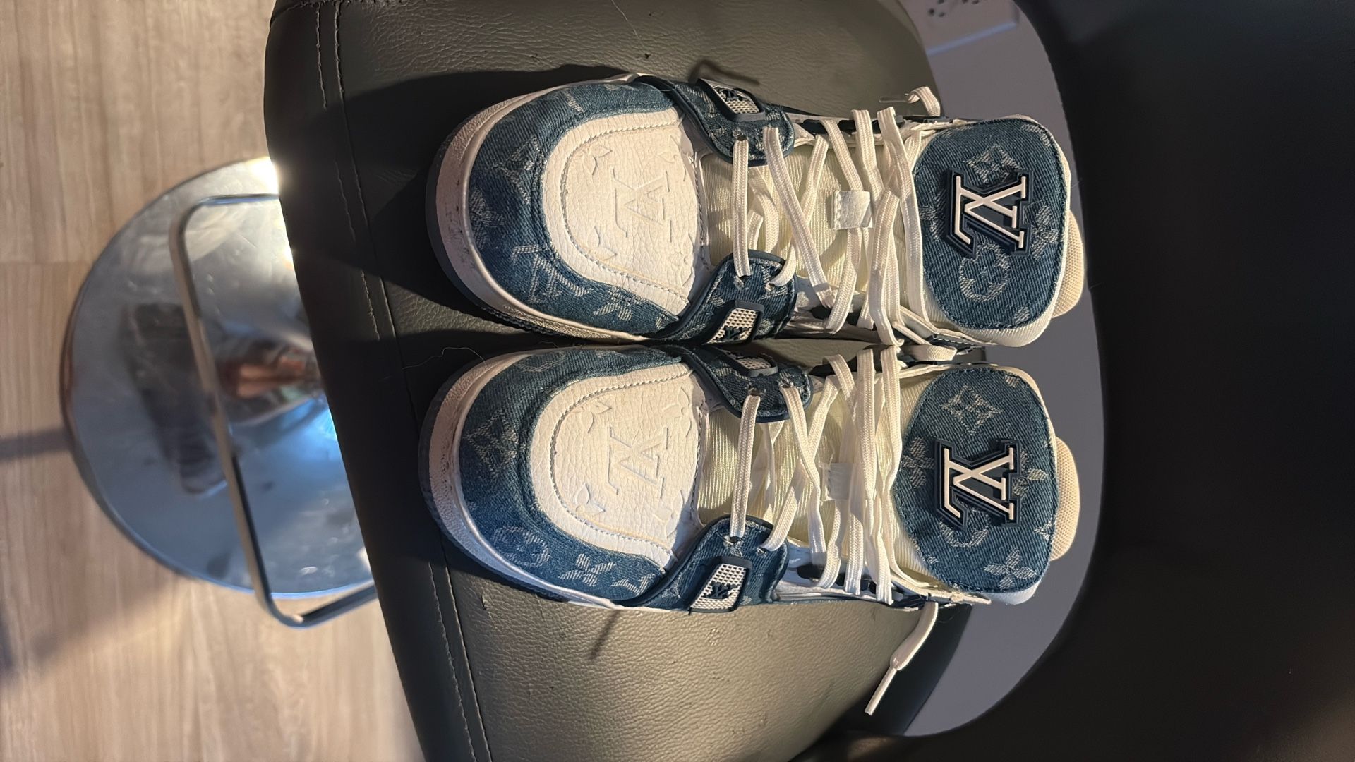 Blue Trainer LV’s (Louis Vuitton)