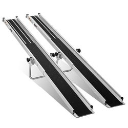 Portable Folding Aluminum Alloy Wheelchair Ramp

Adjustable Length from 54 in. to 96 in.