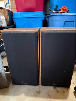 vintage Technics SB-CR77 3-way floor-standing loudspeaker