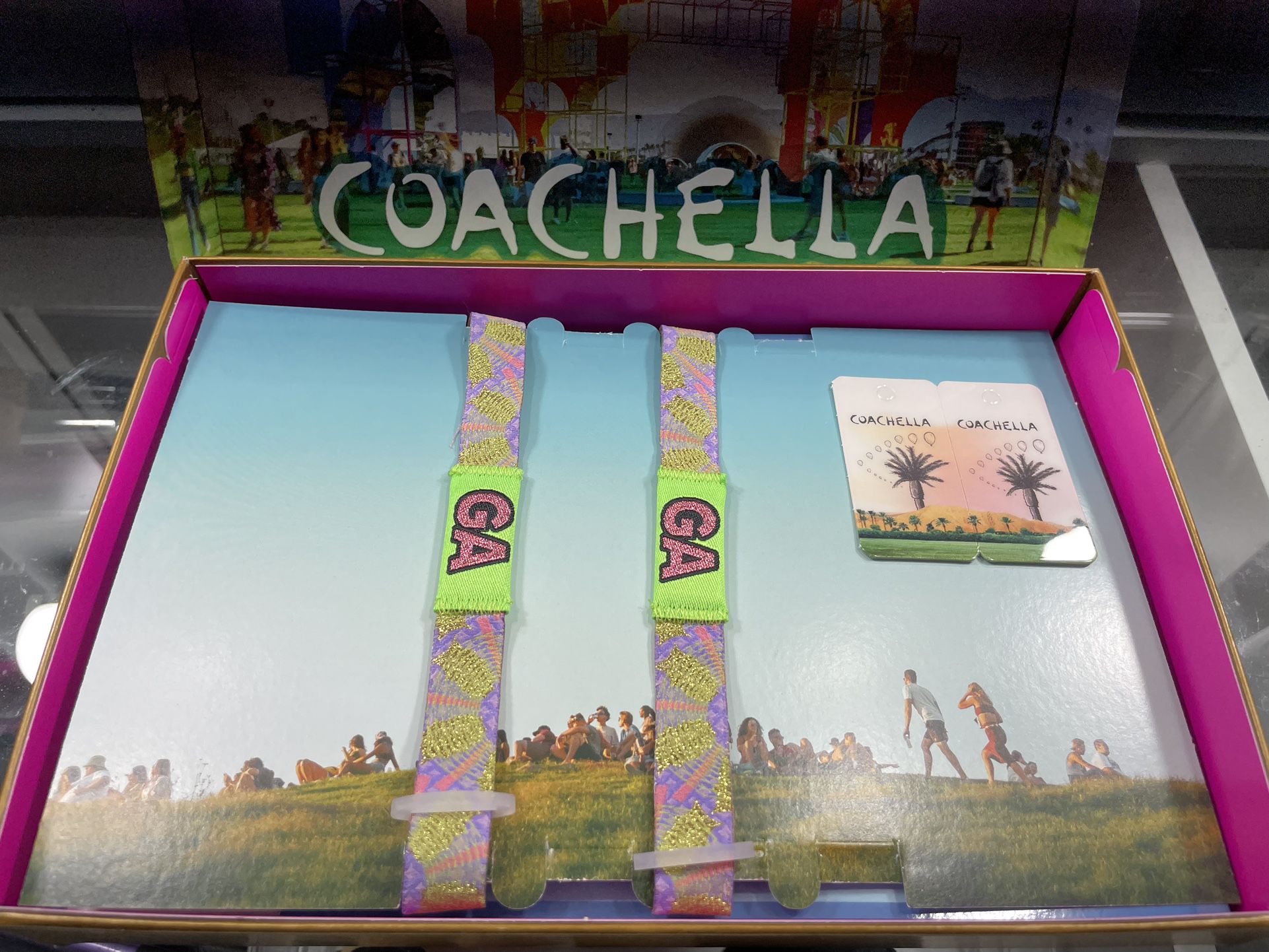 Coachella 23’ 2 Single Day Wristbands
