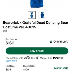 Grateful Dead 400% Bearbrick