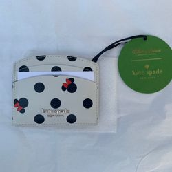 Minnie Mouse Icon Credit Card Case By Kate Spade