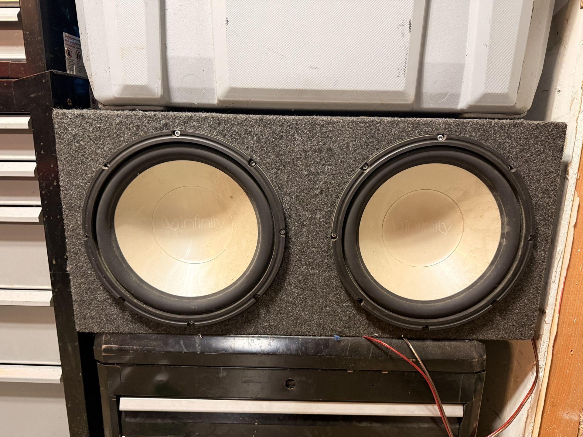 Infinity 12” Comp Dual Sub Woofer