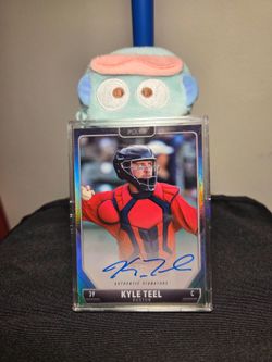 Kyle Teel Pulse Authentic Signature Baseball Card