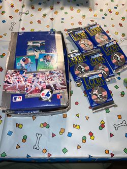 1991 Fleer Ultra Baseball Trading Cards Box