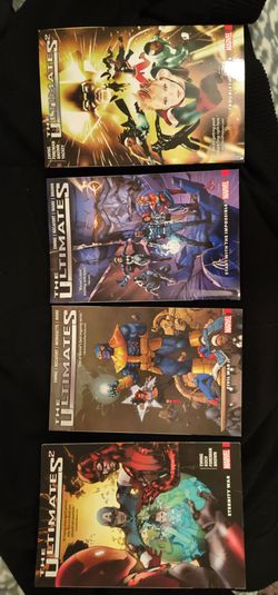 Marvel Comic Bundle - Al Ewing The Ultimates 1 & 2 Complete Run (4 TPBs)