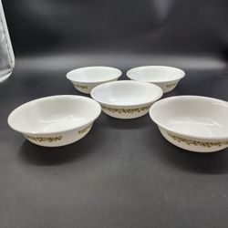 Corelle Corning Spring Blossom Crazy Daisy 6 Inch Medium Bowls Set Of 5 