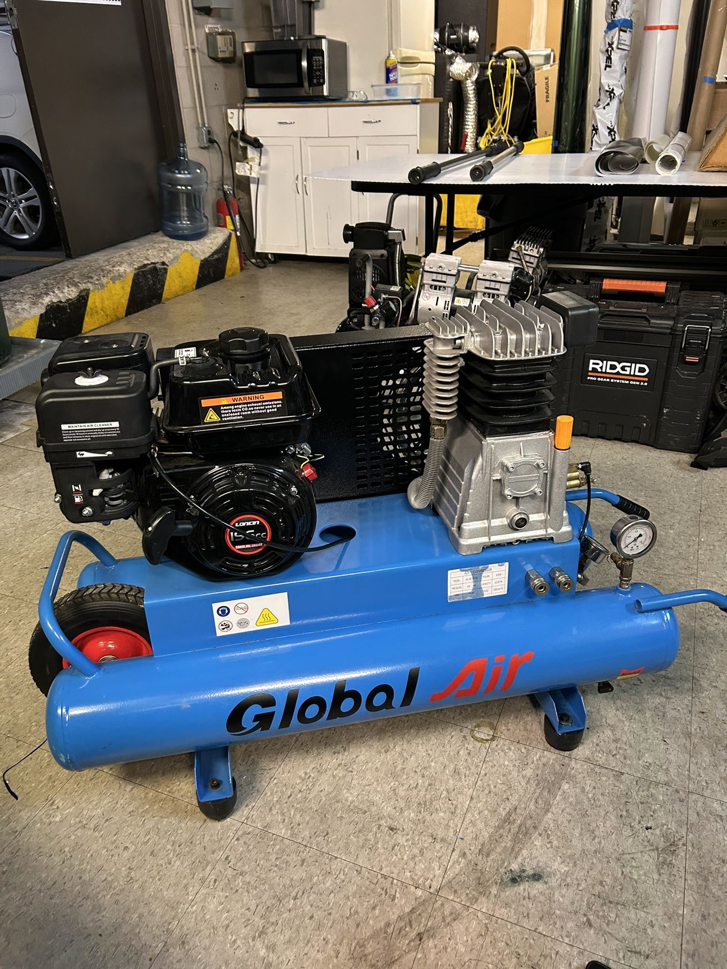 Portable Gas Air Compressor 