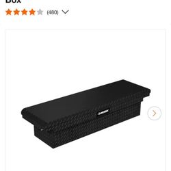 Husky 71.36 in. Matte Black Aluminum Full Size Crossbed Truck Tool Box
