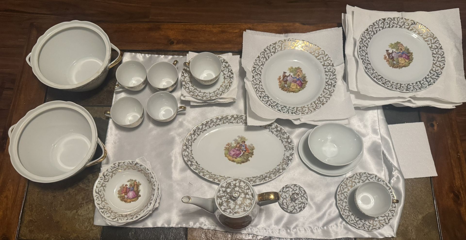 Rieber Bavaria 1970’s German Set(Porcelain)#37