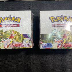 Scarlet Violet Booster Boxes (LOOKING TO TRADE)