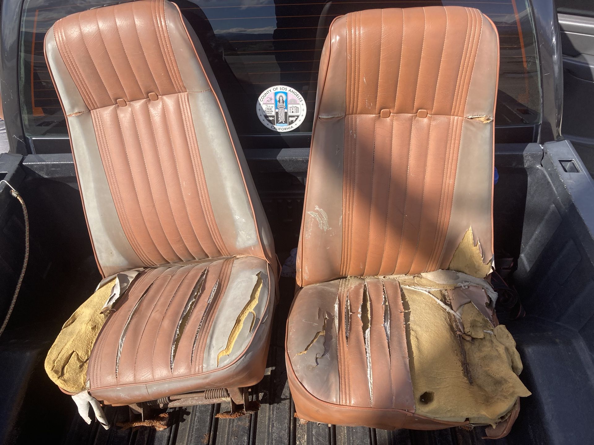 Chevy K5 Blazer Front Seats