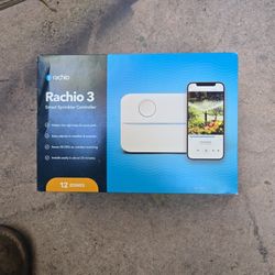 Rachio 3 New In Box 12 Zone System