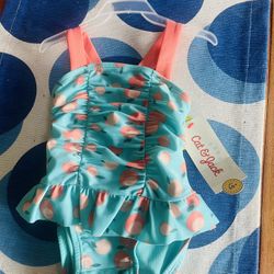 New Baby 0-3 Month Cat And Jack Bathing Suit 