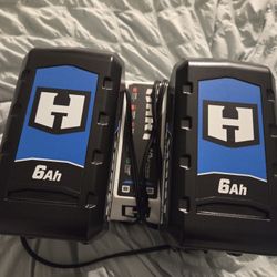 Hart Dual Chargwr With 6Ah 40v