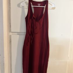 Burgundy Dress