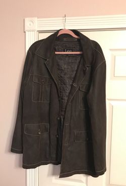 Leather jacket size xl