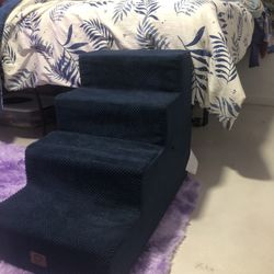 Portable Pet Stairs With Cover